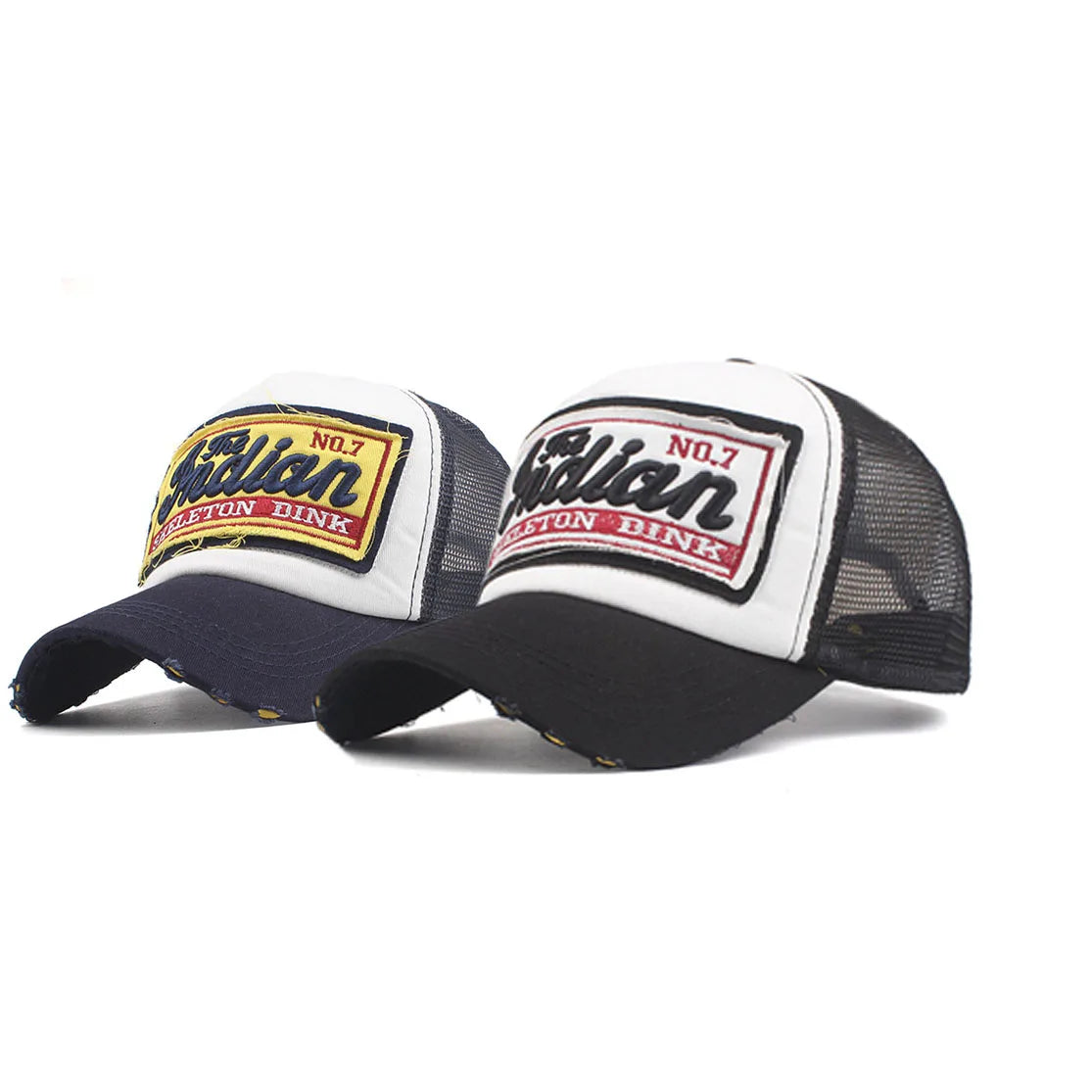 Streetwear Letter Embroidery Mesh Dad Baseball Cap Women Men