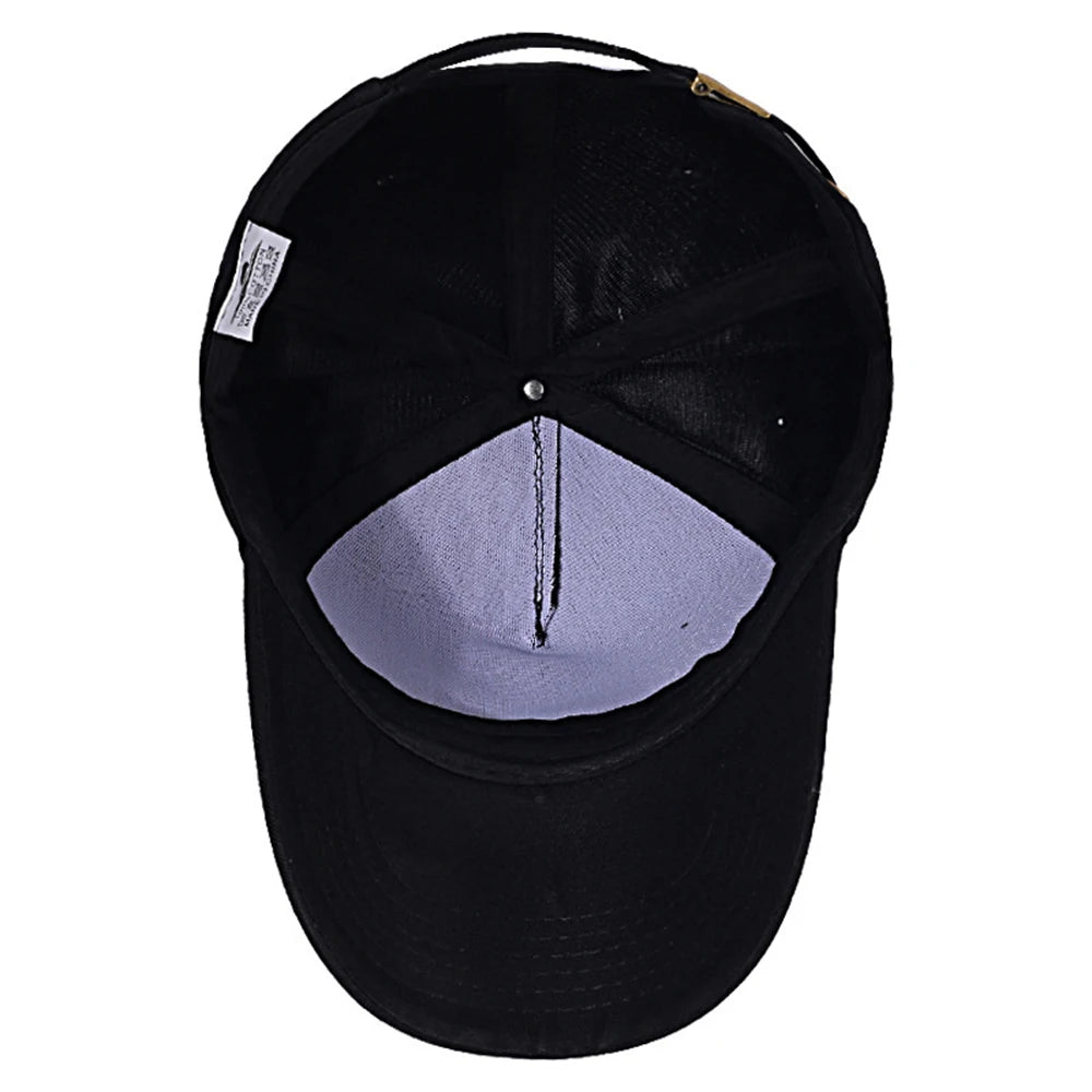 Cotton Classic Streetwear Baseball Cap Adjustable Snapback Printed Design