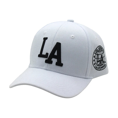 Fashion Cotton LA Embroidery Baseball Caps Spring And Autumn Outdoor