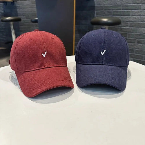 Fashion Embroidery Baseball Cap Wide Brim Retro Baseball Hat