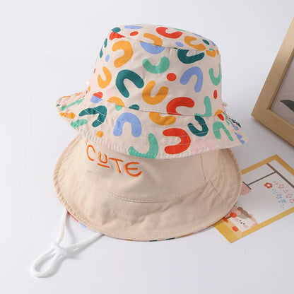 Reversible Fisherman Hat - Double-Sided Sun Protection Hat