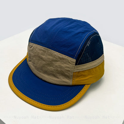 Color Block Embroidered Letters Trees Solid Baseball Hats