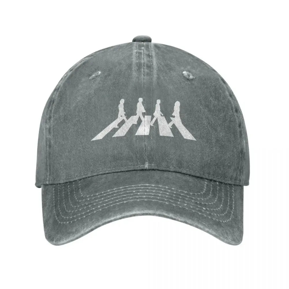 Minimalistic Abbey Road B-Beatles Baseball Cap Accessories for Men Women