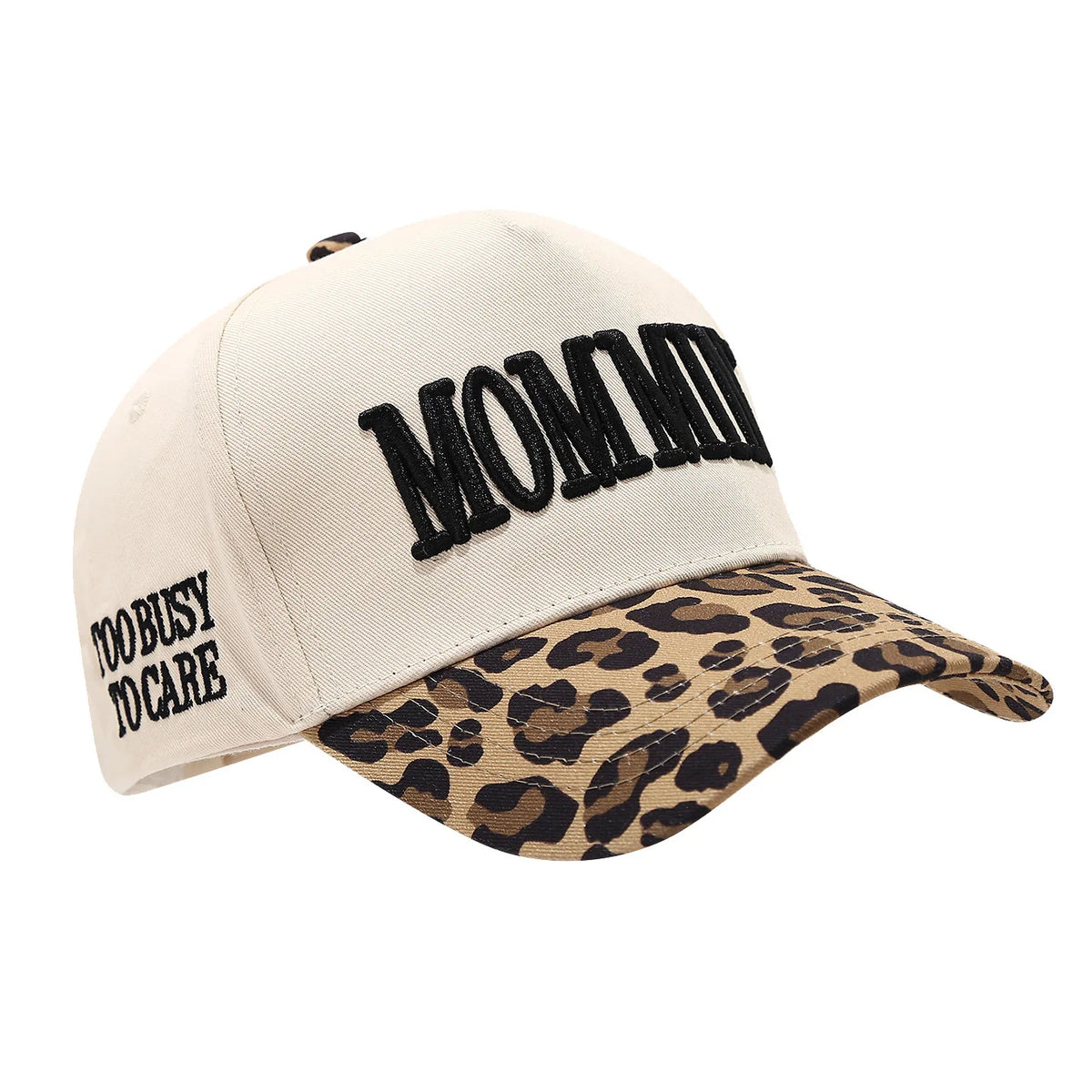 Unisex Duck Cap Couple Beer MOMMIN Letter Embroidery Cotton Hat Fashionable Design Soft Baseball Cap