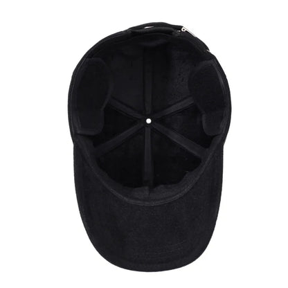 Outdoor Thick & Warm Adjustable Earmuffs Baseball Cap