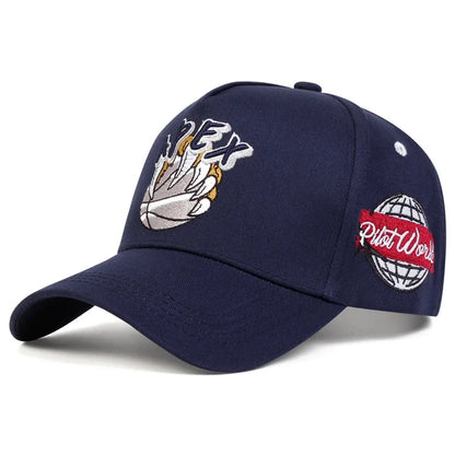 Unisex Bear Claw Basketball Apex Embroidery Baseball Caps Spring