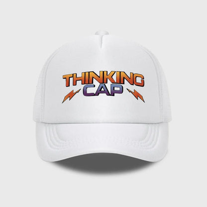 Thinking Cap Printed Mesh Baseball Cap Outdoor Mesh Baseball Cap