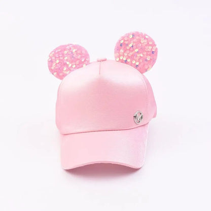 New Cartoon Children Baseball Cap Kids Girls Sun Hat Adjustable