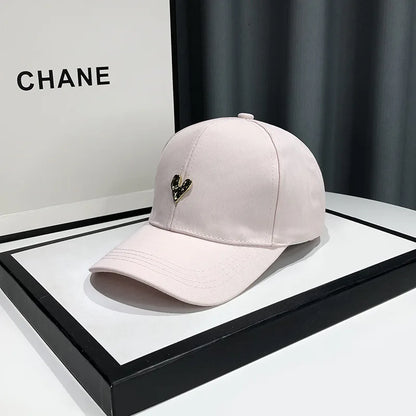 Unisex Love Embroidery Baseball Caps Spring Autumn