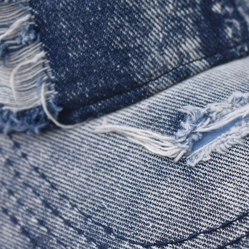 Denim Baseball Cap For Men Women Spring Summer Hats