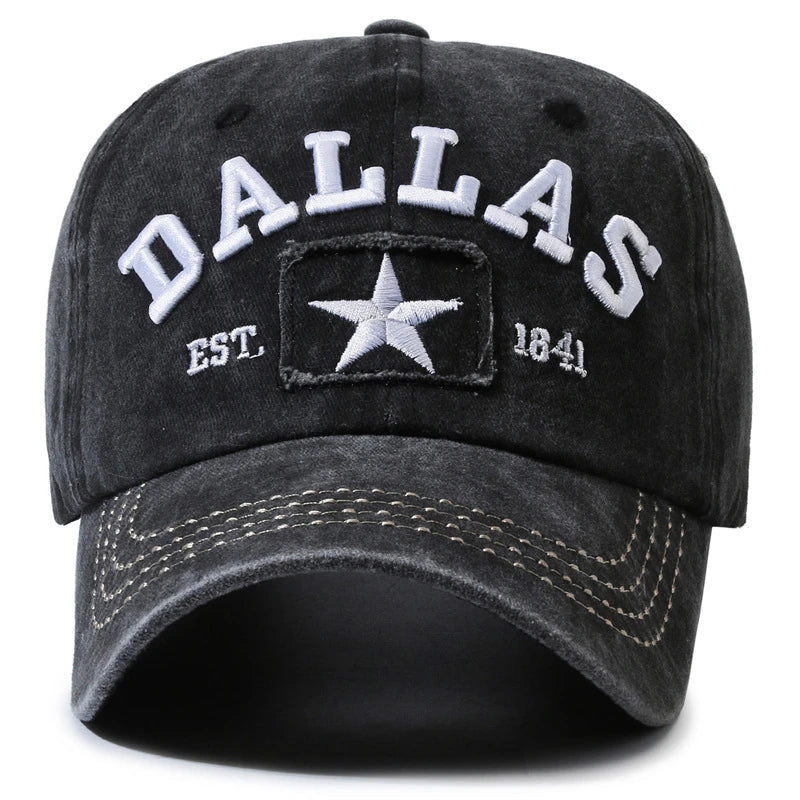Unisex Washed Cotton Vintage Cap