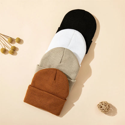 Baby Knitted Hat Autumn Winter Warm Newborn Infant For Boys Girls Soft Comfortable