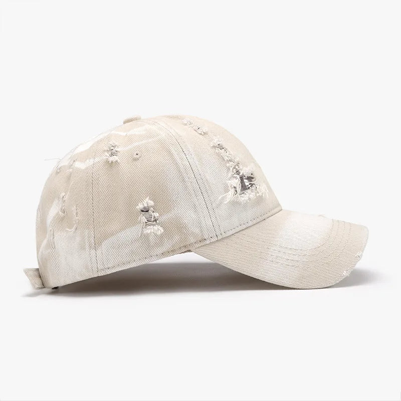 Retro Washed Cotton Baseball Cap