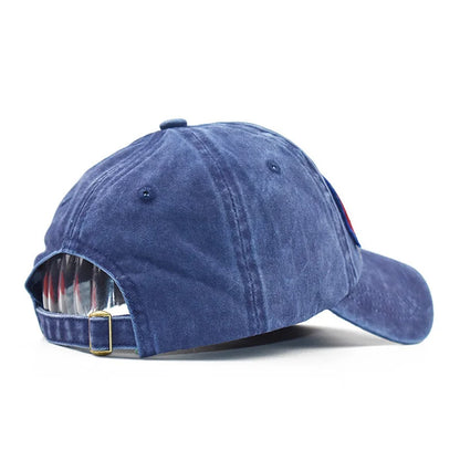 Athletic Letter Embroidery Baseball Cap Women Men