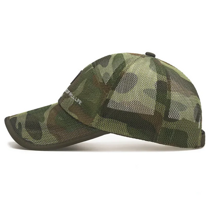 Summer Full Mesh Quick Drying Baseball Cap Breathable Net Sunhat