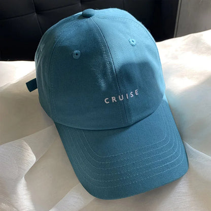 Fashion Embroidery Letter Men Baseball Caps Women