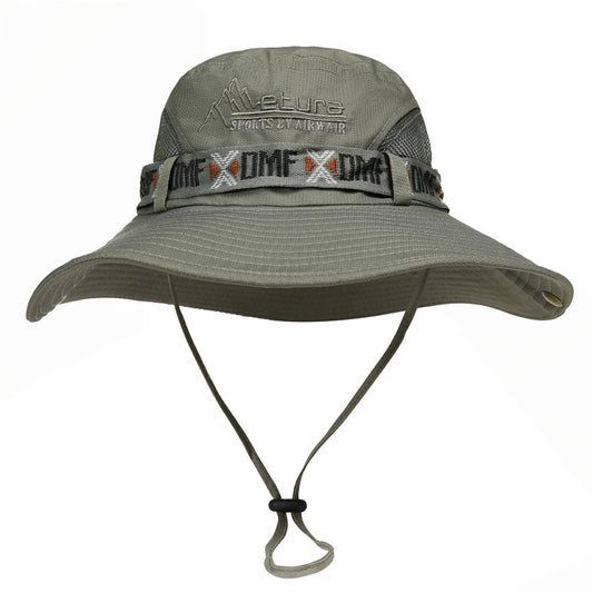 Outdoor Fishing Fisherman's Hat Men's Large Brim Sun Hat Summer