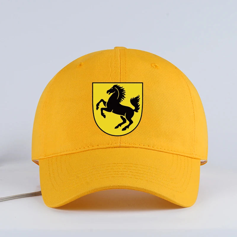 Printed Soft-Top Baseball Cap