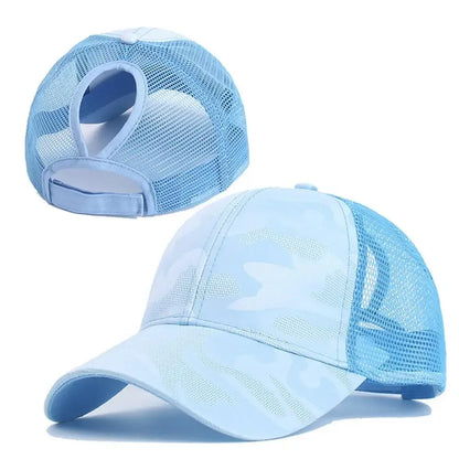 Summer Mesh Baseball Caps for Women Men