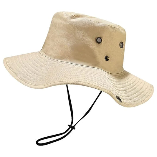 New Summer Boonie Bucket Hats For Men Wide Brim Fishing Hat