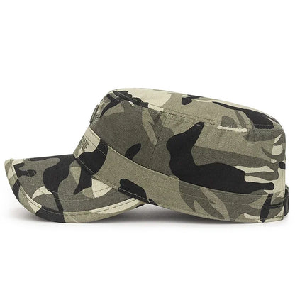 New Spring And Autumn Seasons Outdoor Camouflage Sports Flat Cap