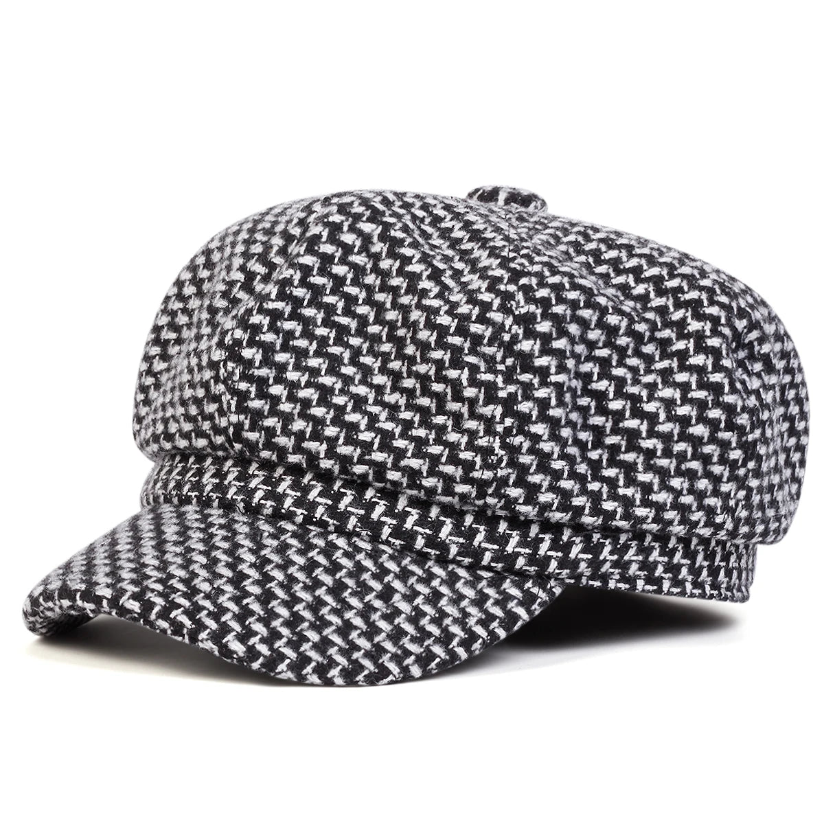 Unisex Thousand Bird Grid Personality Newsboy Hat
