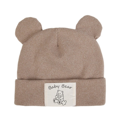 Cute Bear Ear Baby Turban Hats For Newborn Boys Girls