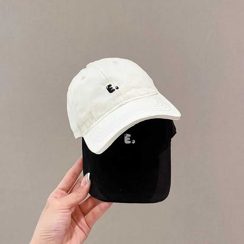 Fashion Letter Children Baseball Hat Embroidery Kids Duck 2 8year Boys Girls Outdoor Sunshade Visors Baby Hats