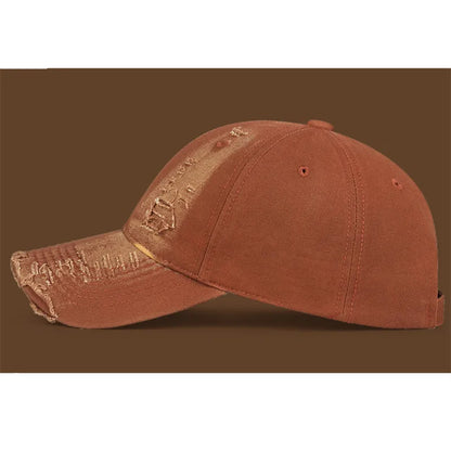 Washable Cotton Vintage Baseball Caps For Men