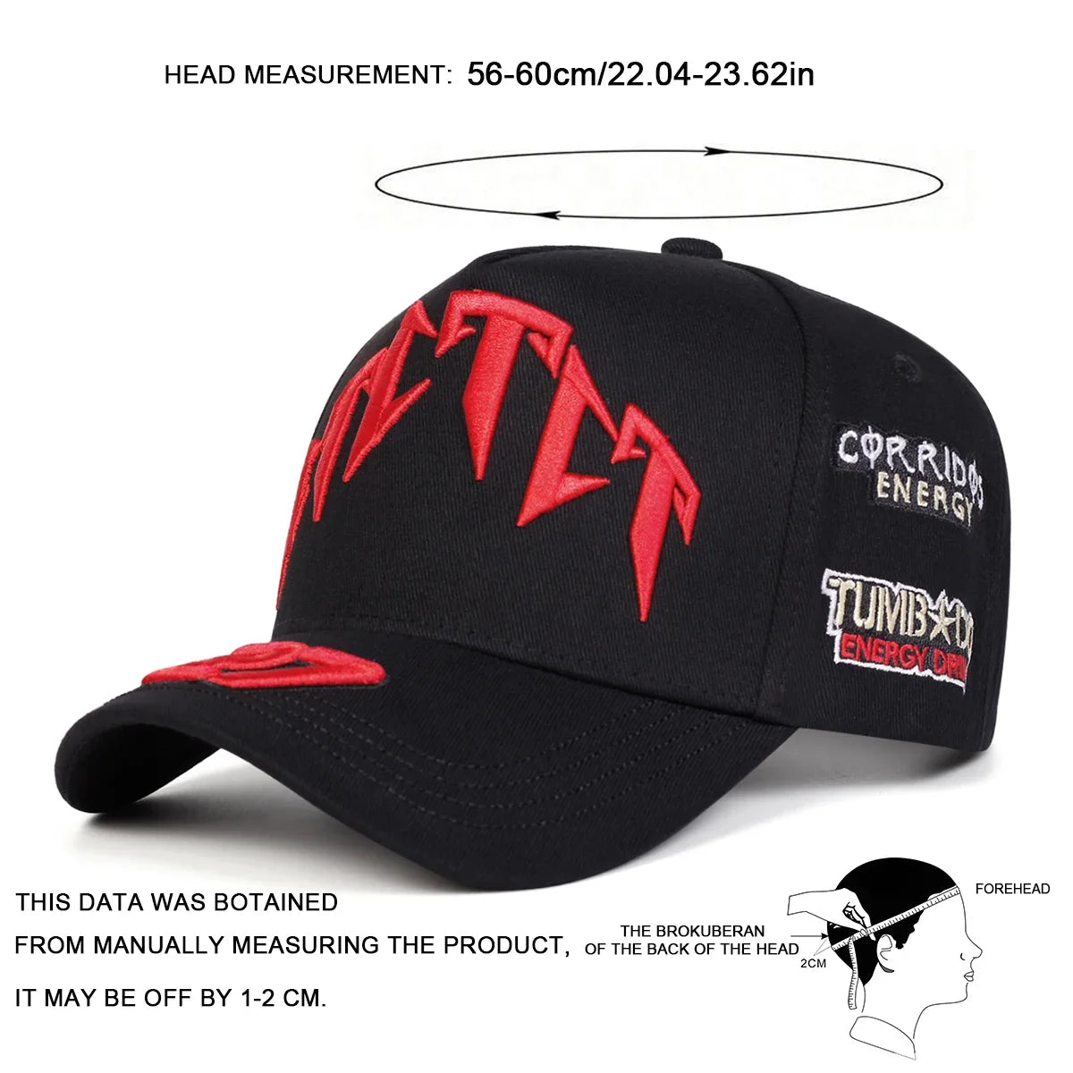 Unisex CTCTC Letter Embroidery Baseball Caps Spring Autumn