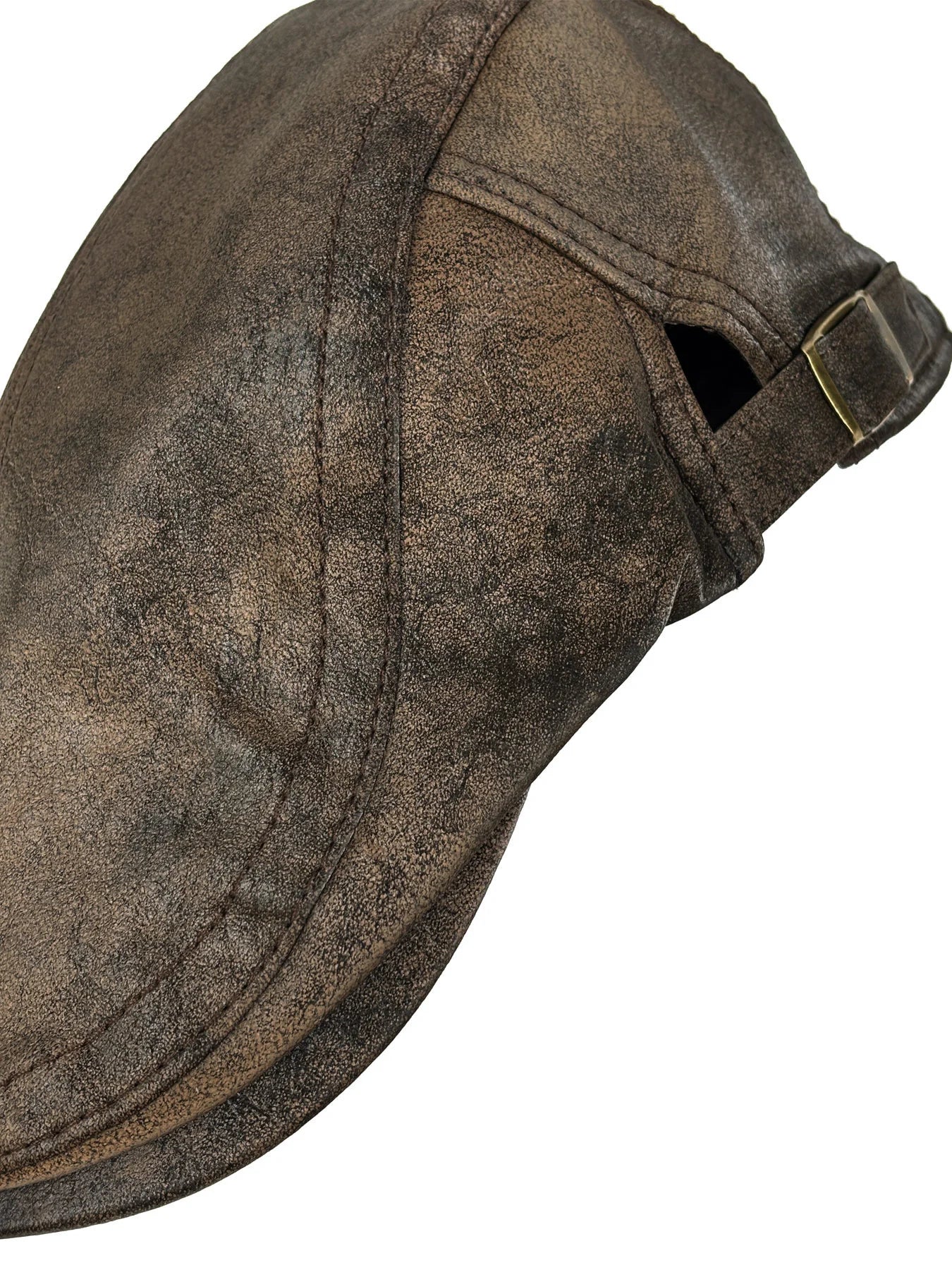 British Retro Beret, Newsboy Cap, Matte Texture Forward Cap, Casual Style Peaked Cap