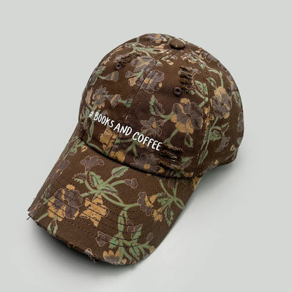 Camouflage Flowers Star Letter Embroidery Baseball Hats