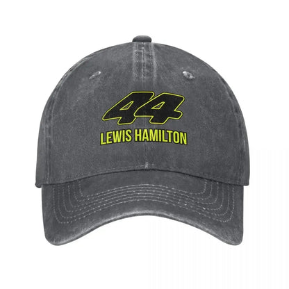 44 Lewis Baseball Cap For Unisex Men Top Racer Vintage Baseball Caps