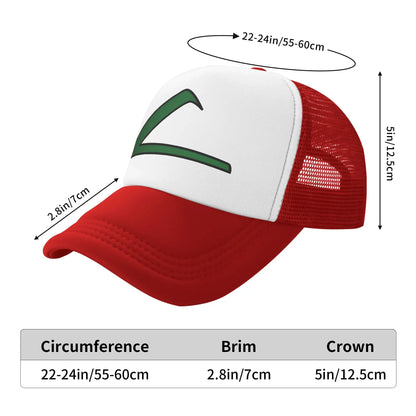 Foam Baseball Cap Women Men Summer Outdoor Mesh Golf Cap Hat Stylish Sun Cap Adjustable