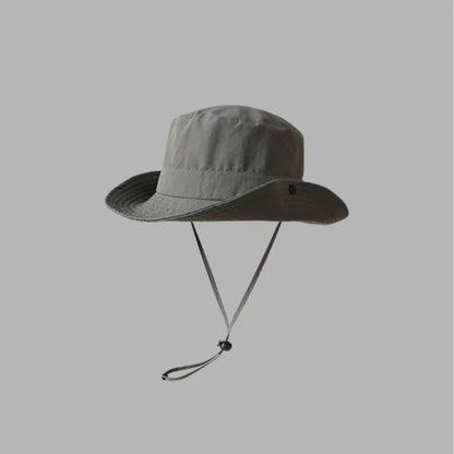 New Anti-Sun Bucket Hat Adjustable Mesh Sunscreen Hat