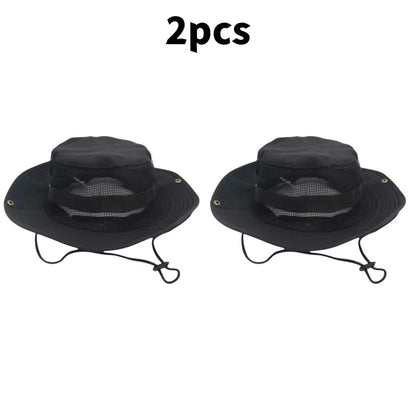 Men & Women Sun Hat Camouflage Cap Outdoor Sports Sun Bucket Cap 60cm