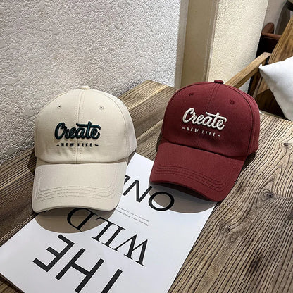 Women's Big Head Circumference Hardtop Baseball Cap