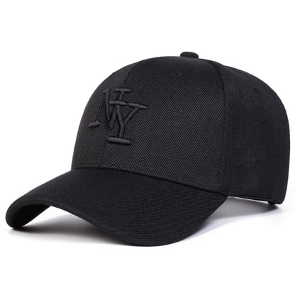 Unisex NY Letter Embroidery Baseball Caps Spring And Autumn Outdoor