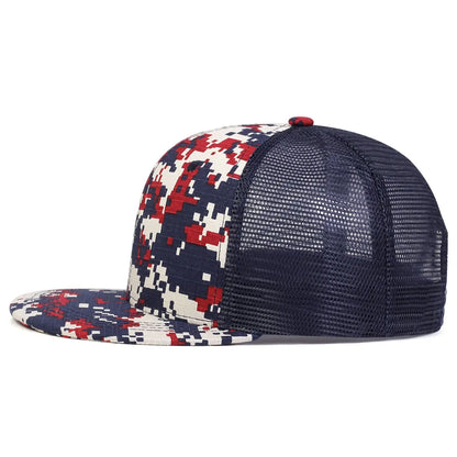 Fashion Hip Hop Baseball Cap Checkered pattern print Snapback hat