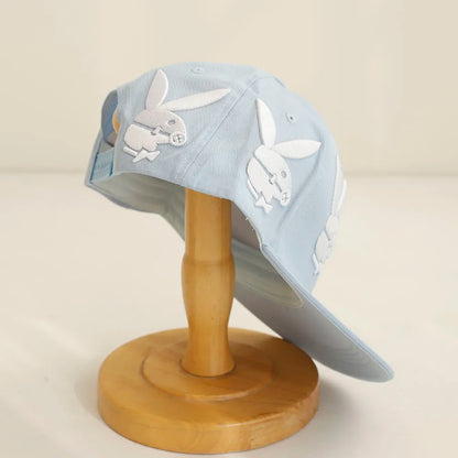 Cute Rabbit Coconut Embroidered Baseball Hat