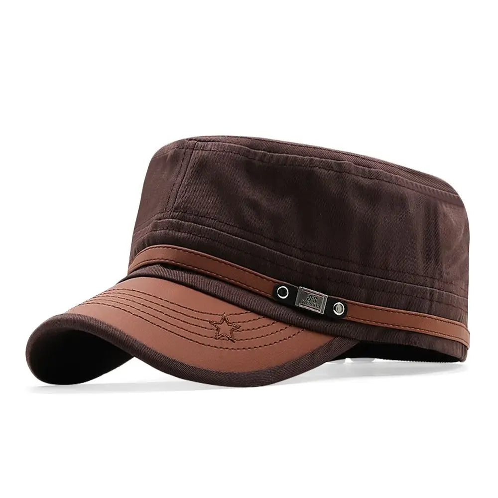 New Chic Casual Cotton Breathable Cadet Hat