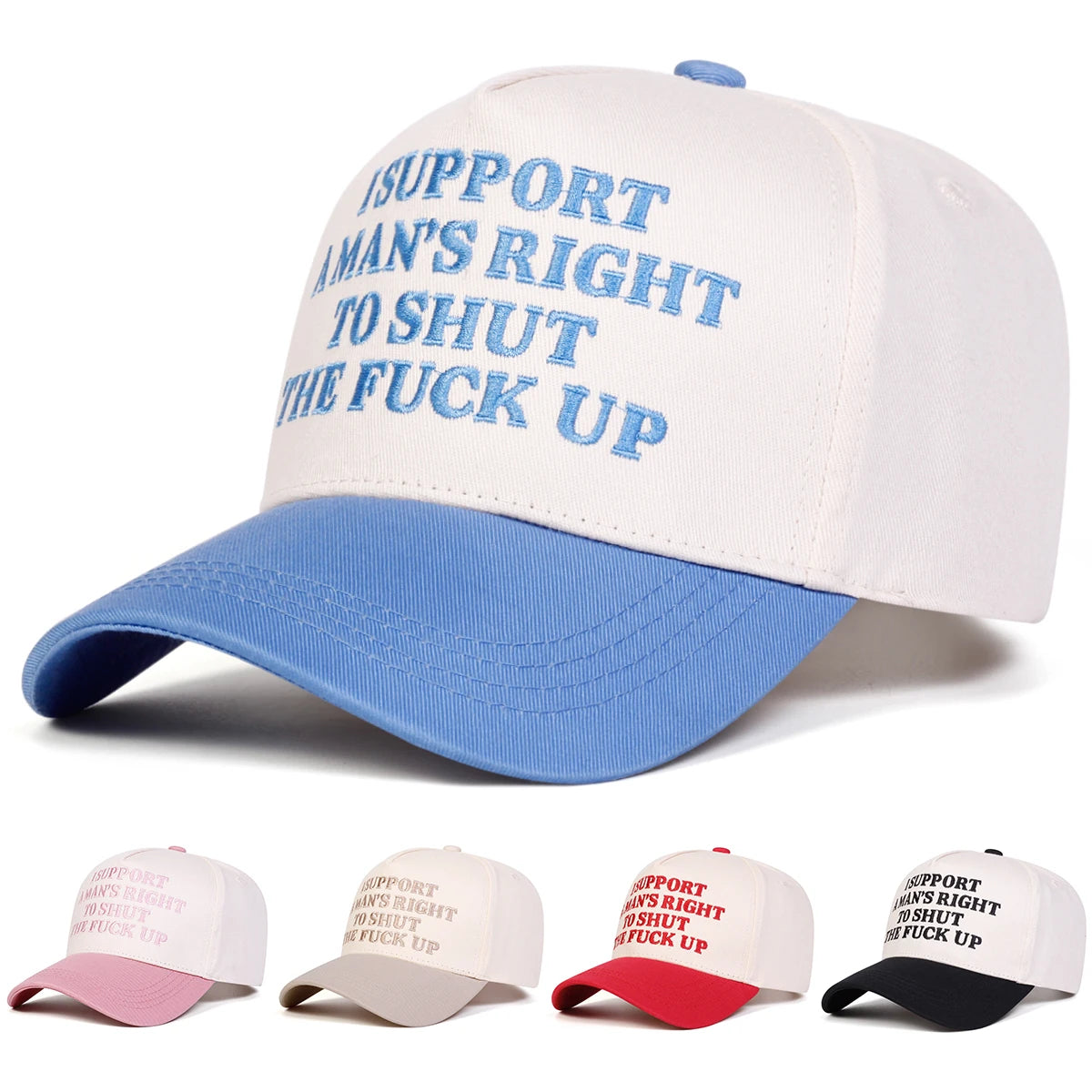 Unisex Letter Embroidery Baseball Caps Outdoor