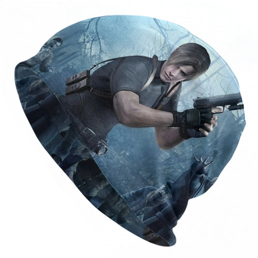 Leon Kennedy Resident Skullies Beanies Hats Cool Men Women Outdoor Cap