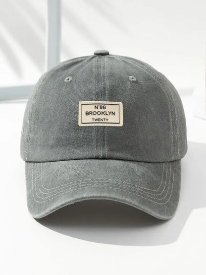 Unisex Washed Denim Baseball Cap Adjustable Casual Hat