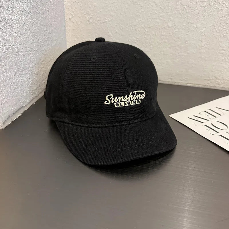 Letter Embroidery Baseball Hat For Men Women Summer