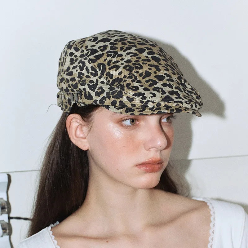 Vintage Male And Female Literary Painter Hat