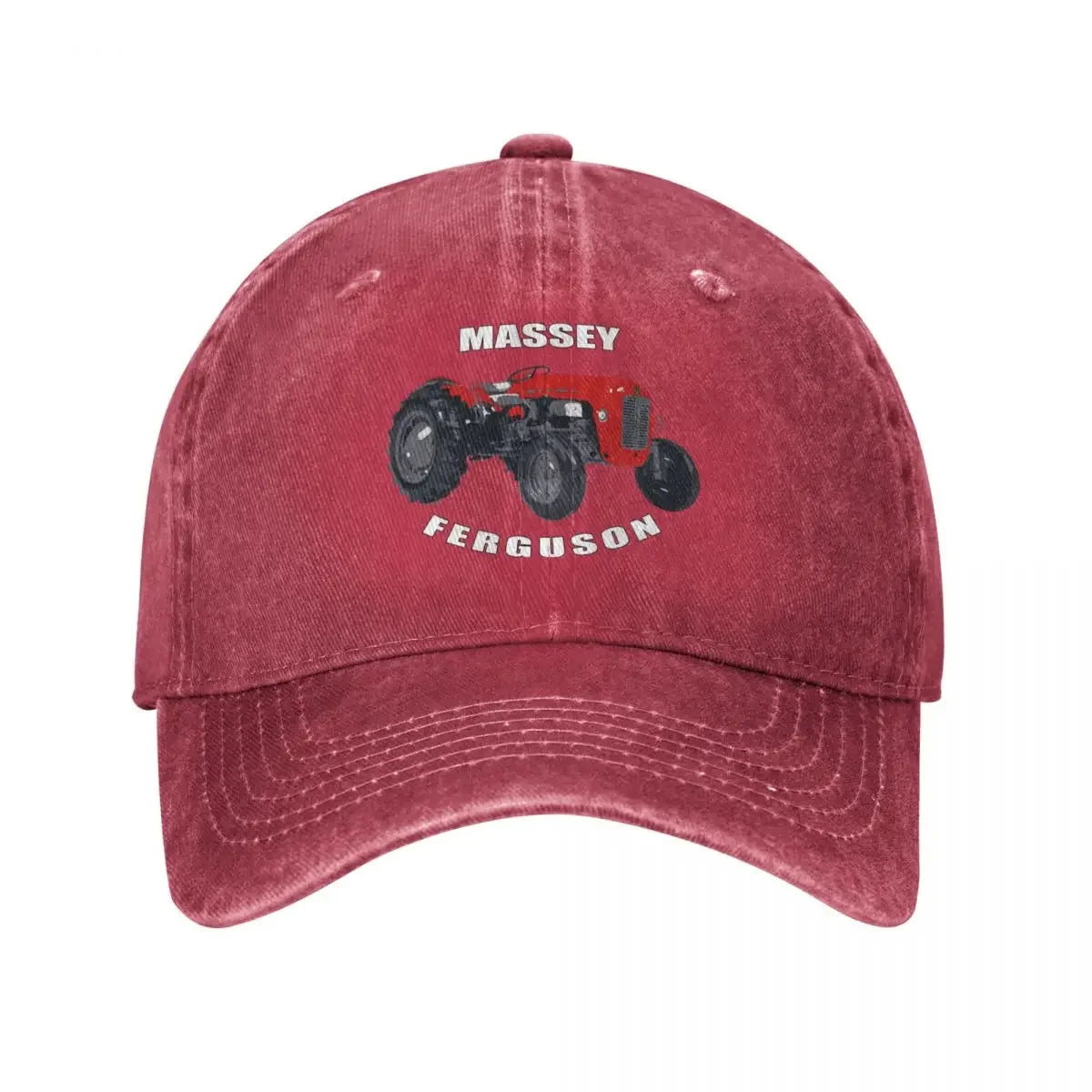 Massey Ferguson Men Women Baseball Cap Machine Distressed Cotton Hats Cap