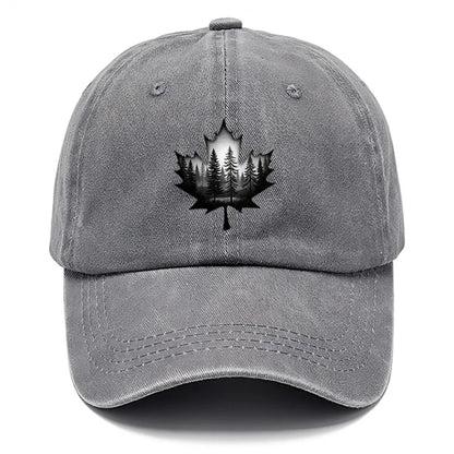 Design Style Maple Leaf Printed Hat