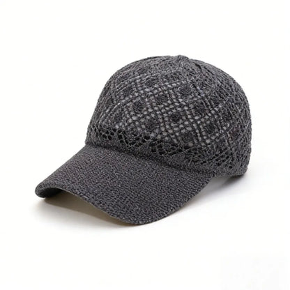 Fashion Hollow Thin Baseball Cap Adjustable