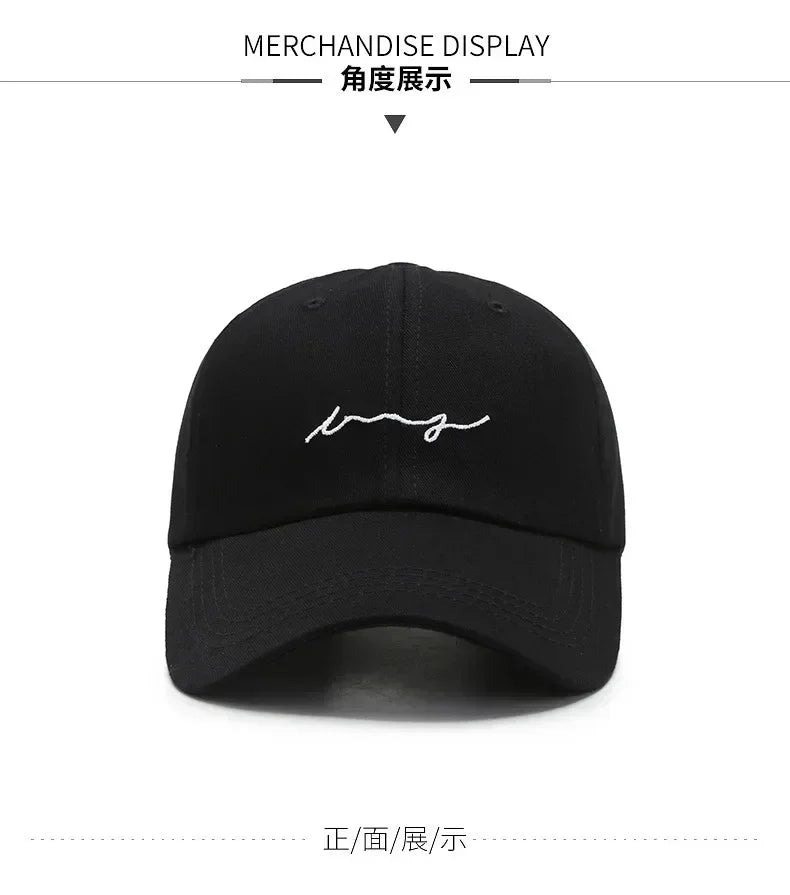 New Simple Corrugated Outdoor Sports Baseball Cap Polyester Cap New Cap Embroidery Hat
